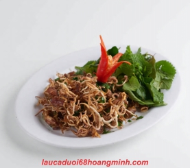 Mực sữa chiên mắm
