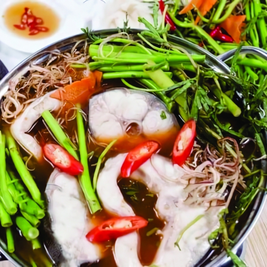 Lẩu Cá Bớp ( Lẩu lớn )